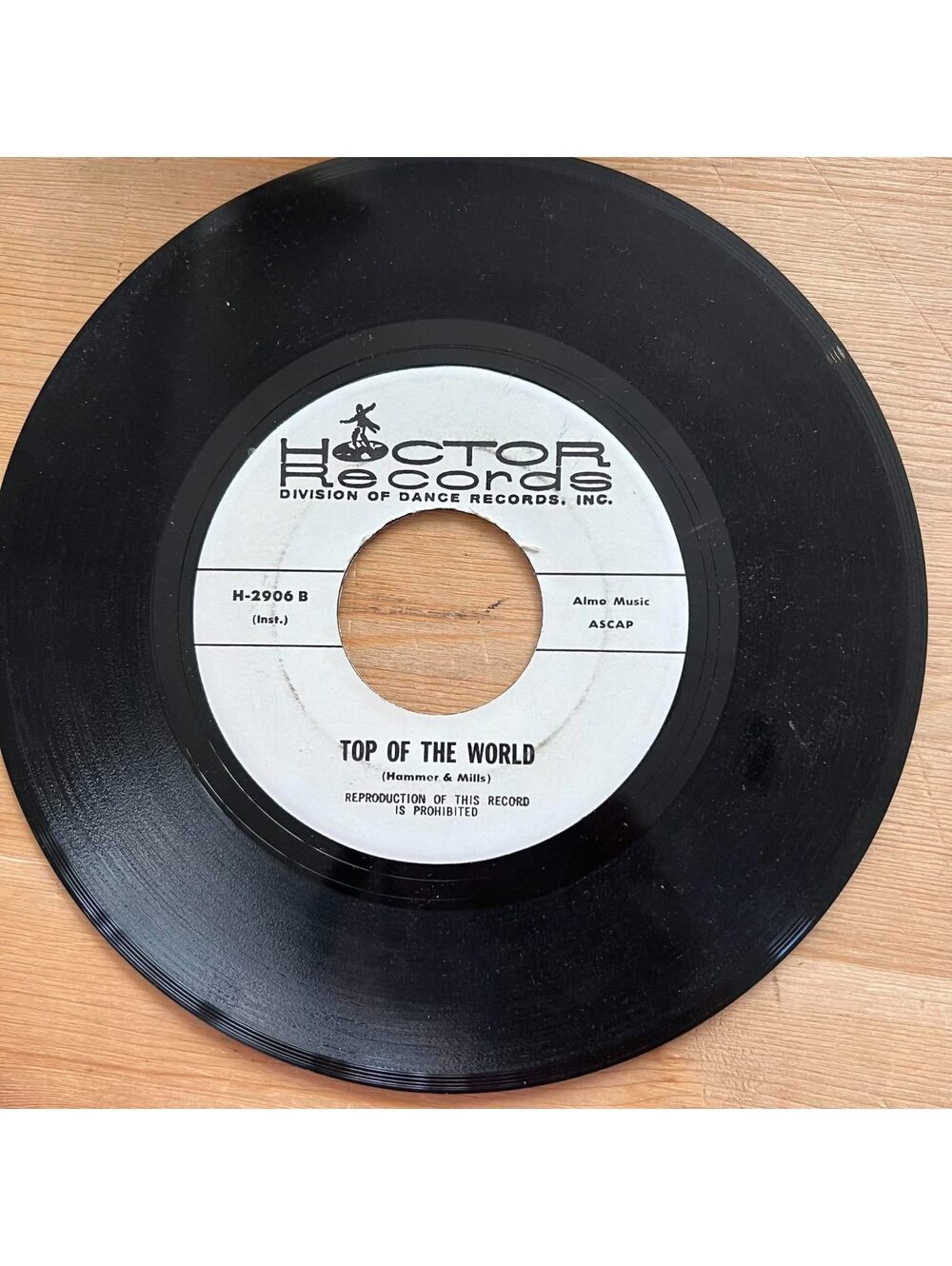 Various - Top of the World 45rpm VG+ R20